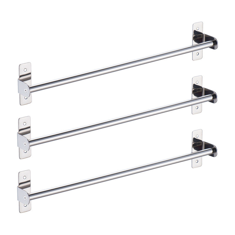 Kalsten | 3-piece Stainless Steel Bathroom Accessory Set Modern Chrome Object Stand