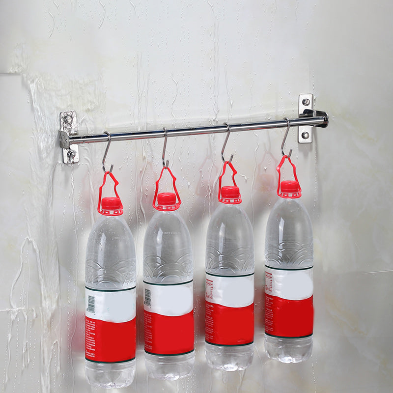 Kalsten | 3-piece Stainless Steel Bathroom Accessory Set Modern Chrome Object Stand