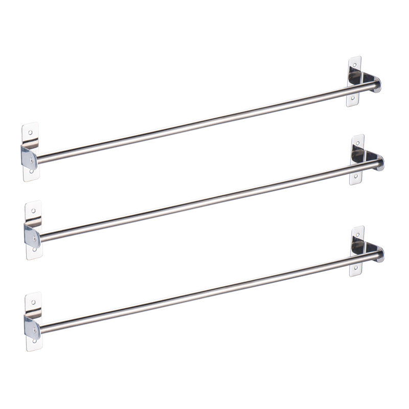 Kalsten | 3-piece Stainless Steel Bathroom Accessory Set Modern Chrome Object Stand