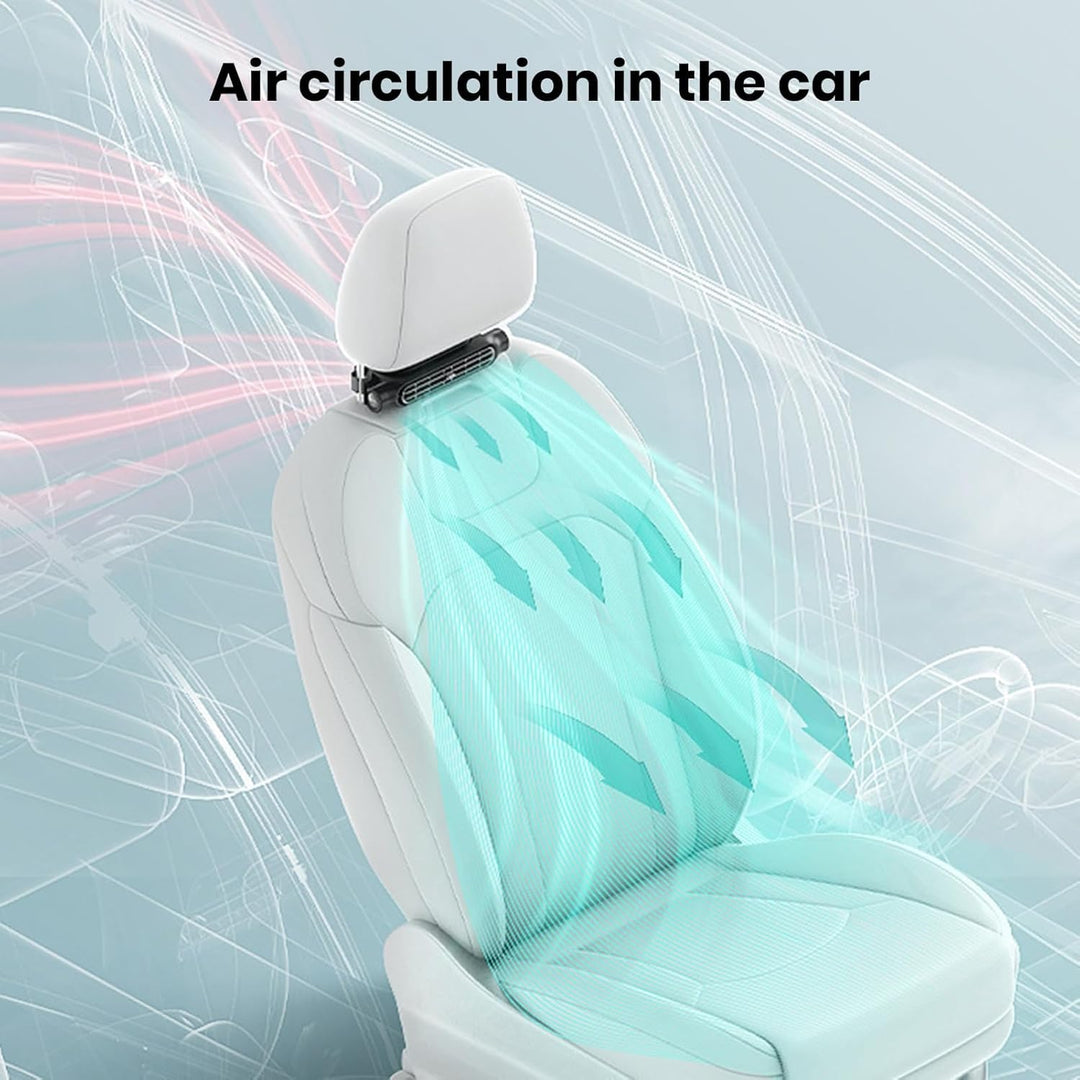 Kalsten | 3 Speeds USB Car Cooling Fan & Headrest Mount – AutoBreeze (1+1 FREE)