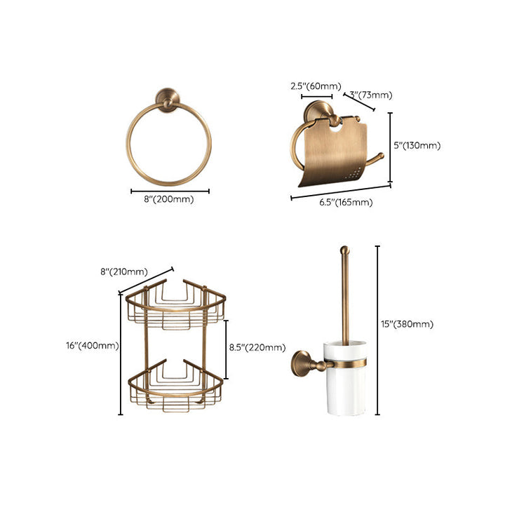 Vintage Bronze Bathroom Accessories