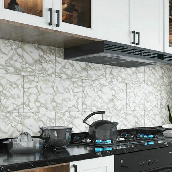 Kalsten | Individual Tiles Wallpaper PVC Waterproof Peel and Stick Tiles Wall Tile