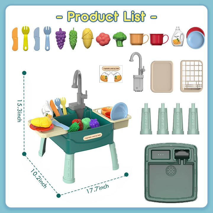 Kalsten | WaterWonder - Play Kitchen with Magical Faucet
