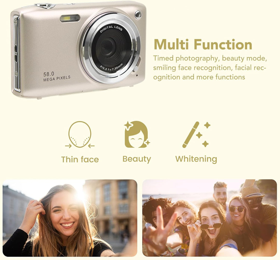 4K Compact Digital Camera
