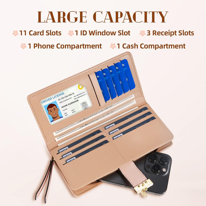 Stylish Leather Wallet for Women Kalsten