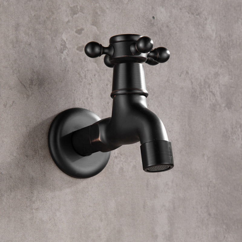 BowLift | Wide Bathroom Sink Faucet Wall-Mounted Cross Handle Faucet