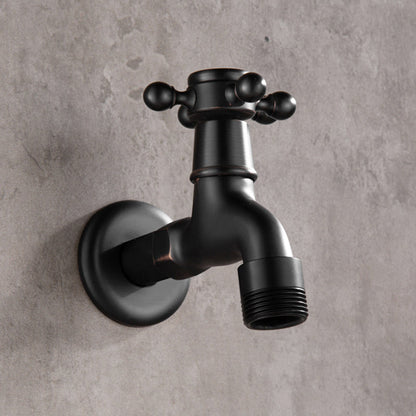 BowLift | Wide Bathroom Sink Faucet Wall-Mounted Cross Handle Faucet