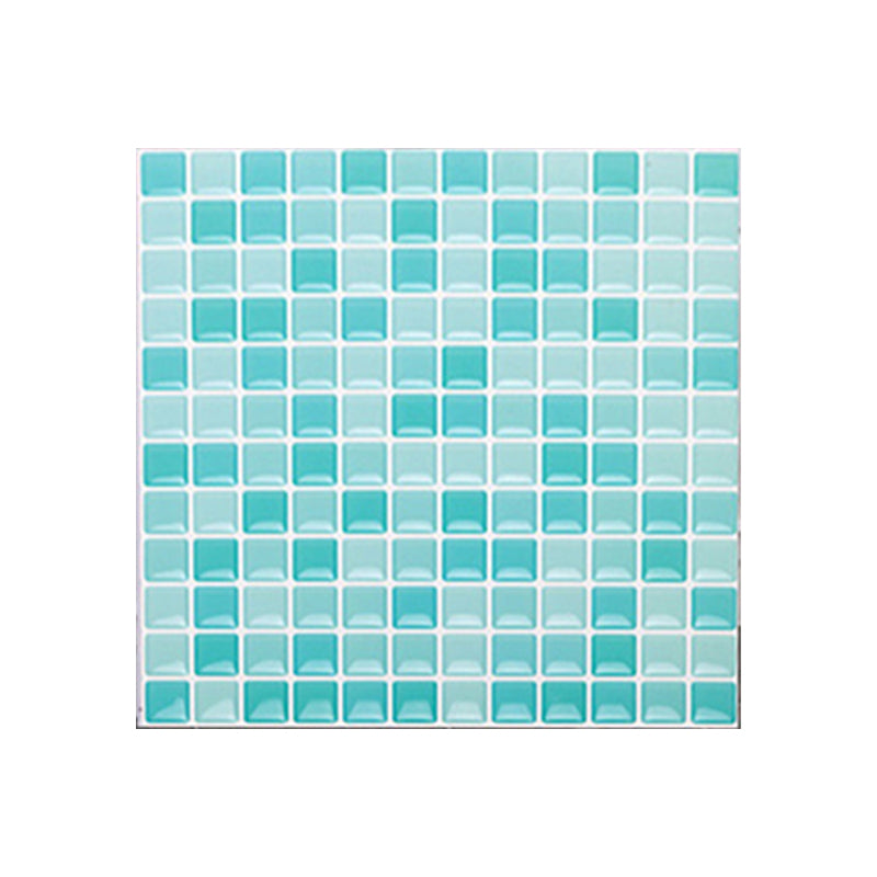 Kalsten | Plastic Peel & Stick Mosaic Tile Waterproof Peel & Stick Mosaic Tile with Square Shape