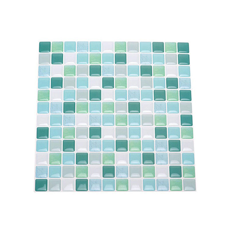 Kalsten | Plastic Peel & Stick Mosaic Tile Waterproof Peel & Stick Mosaic Tile with Square Shape