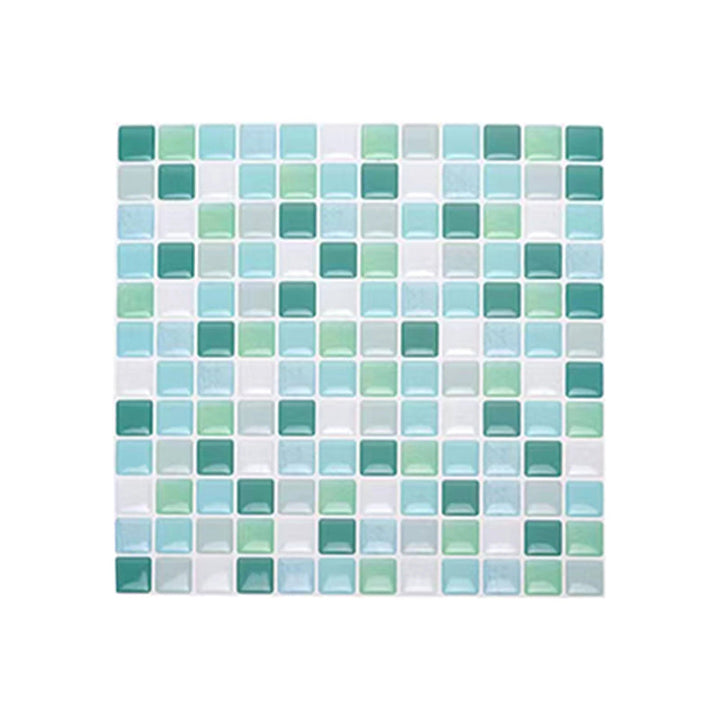 Kalsten | Plastic Peel & Stick Mosaic Tile Waterproof Peel & Stick Mosaic Tile with Square Shape