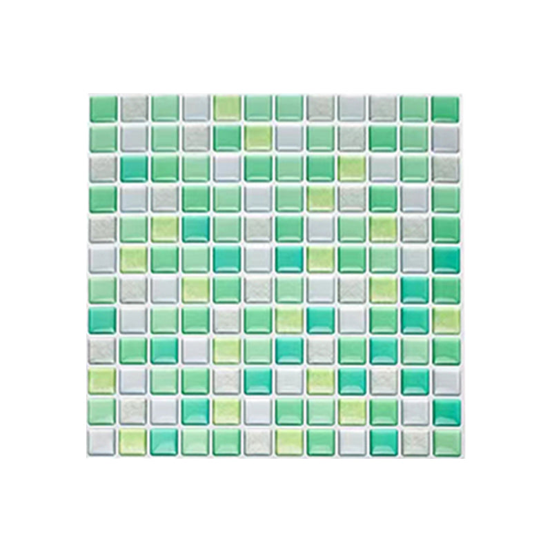 Kalsten | Plastic Peel & Stick Mosaic Tile Waterproof Peel & Stick Mosaic Tile with Square Shape