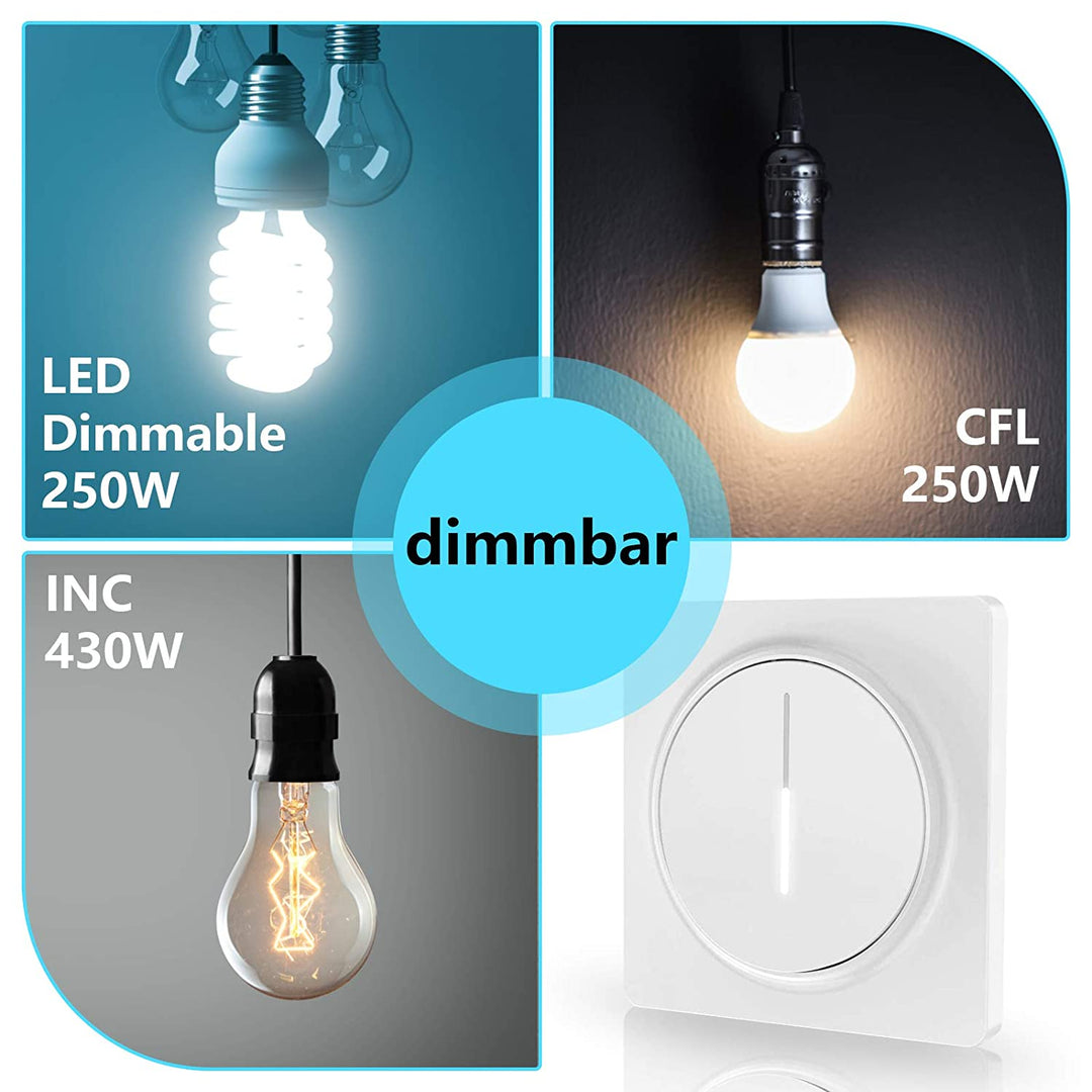 Smart Dimmer Dimmer Switch Touch with Remote Control | Kalsten