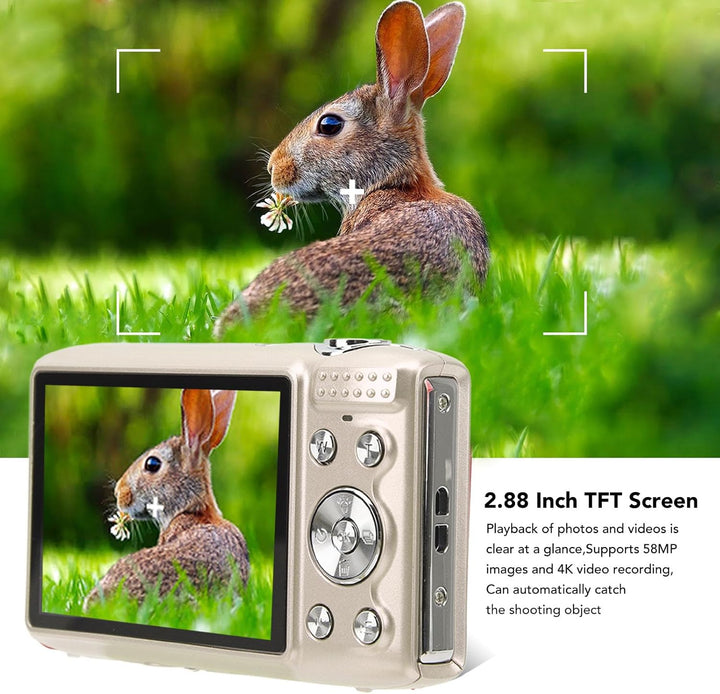 4K Compact Digital Camera