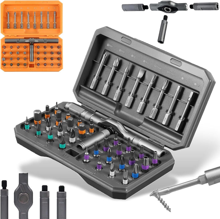 Kalsten | 42-in-1 Magnetic Screwdriver Set – Precision Repair Tool Kit with Bits & Handle – Fixaro