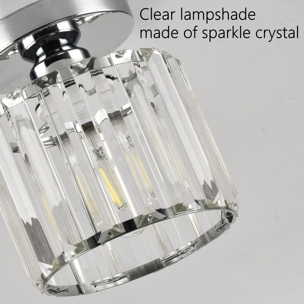 Crystal Flush Mount Ceiling Light Kalsten