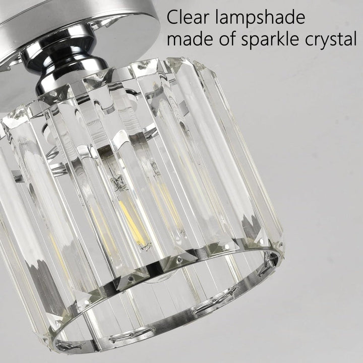 Crystal Flush Mount Ceiling Light Kalsten