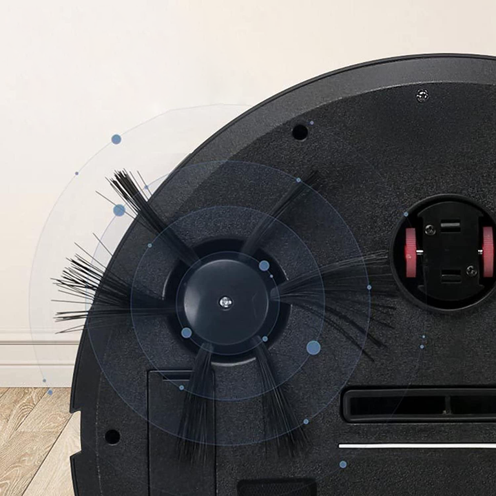 Kalsten | Cleanoro S6 Robot Vacuum Cleaner | Compact & Intelligent | For Pet Hair, Hard Floors & Carpets | 2h Runtime