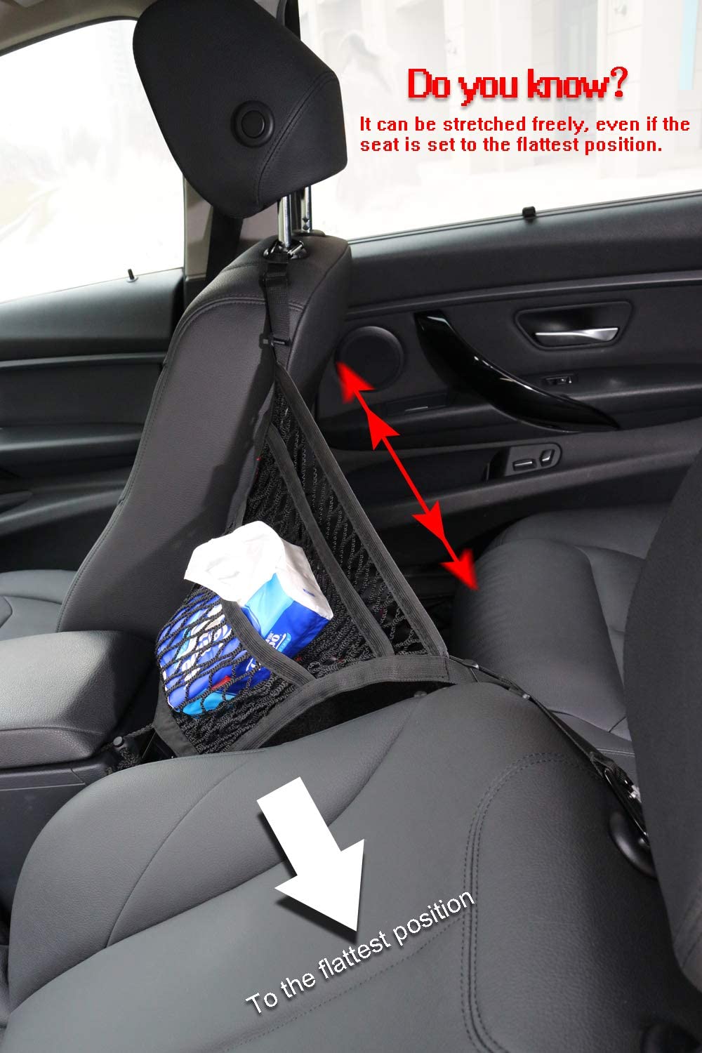 Kalsten | 3-Layer Car Net Organizer