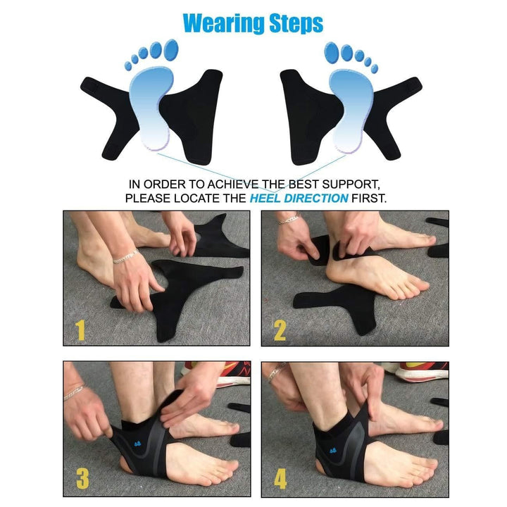 Adjustable Ankle Support Wrap | Kalsten