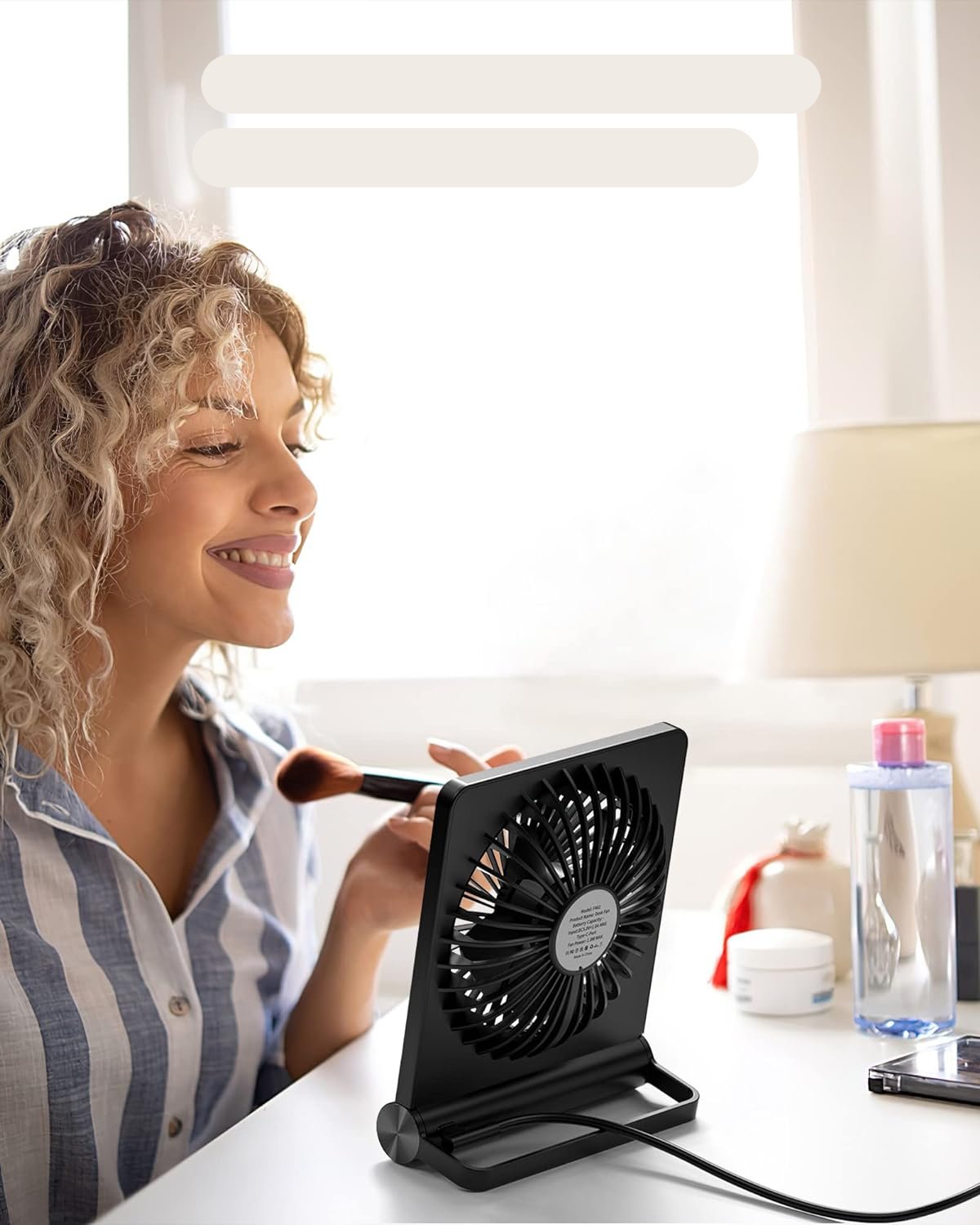 Brehn | QuietBreeze - Ultra-quiet compact table fan