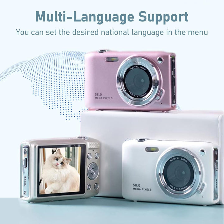 4K Compact Digital Camera