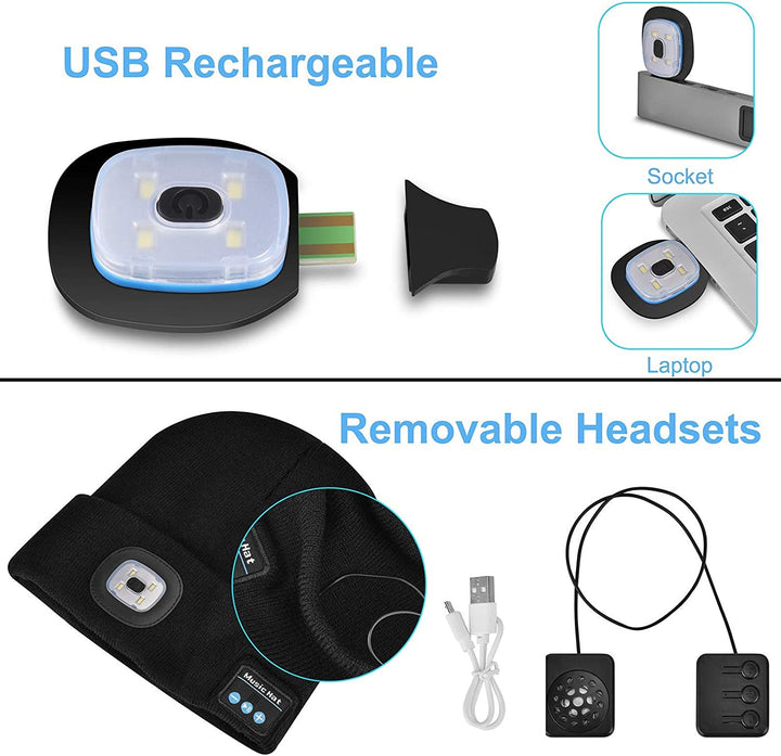 Bluetooth Beanie Headphones