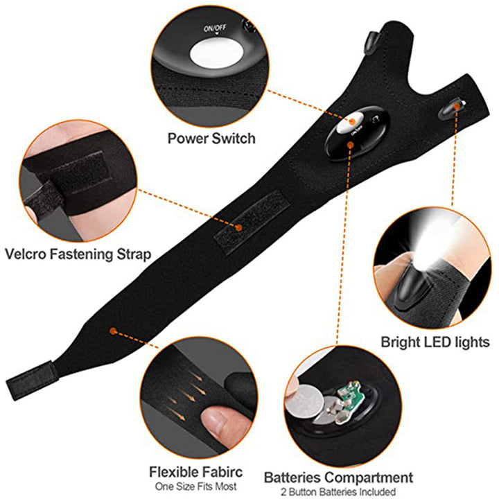 Comfortable LED gloves with waterproof lights | Kalsten