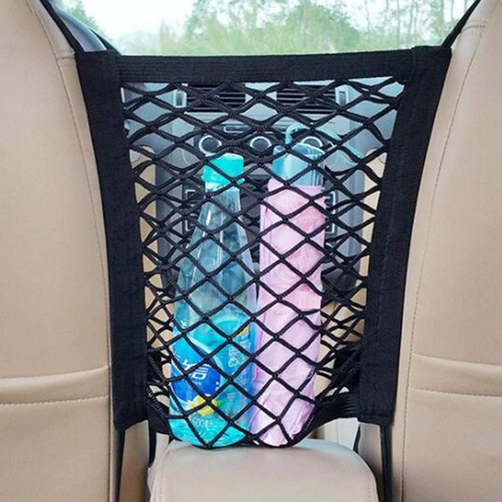 Kalsten | Stretchable Car Seat Divider & Storage Net with Pet Barrier