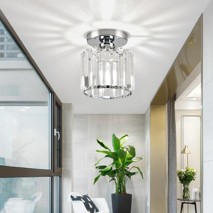 Crystal Flush Mount Ceiling Light Kalsten