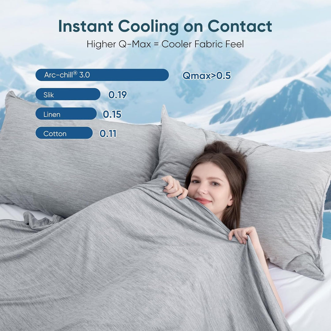 Gary Cooling Blanket –  3.0, Q-Max>0.5, Multi-Size Options | Kalsten