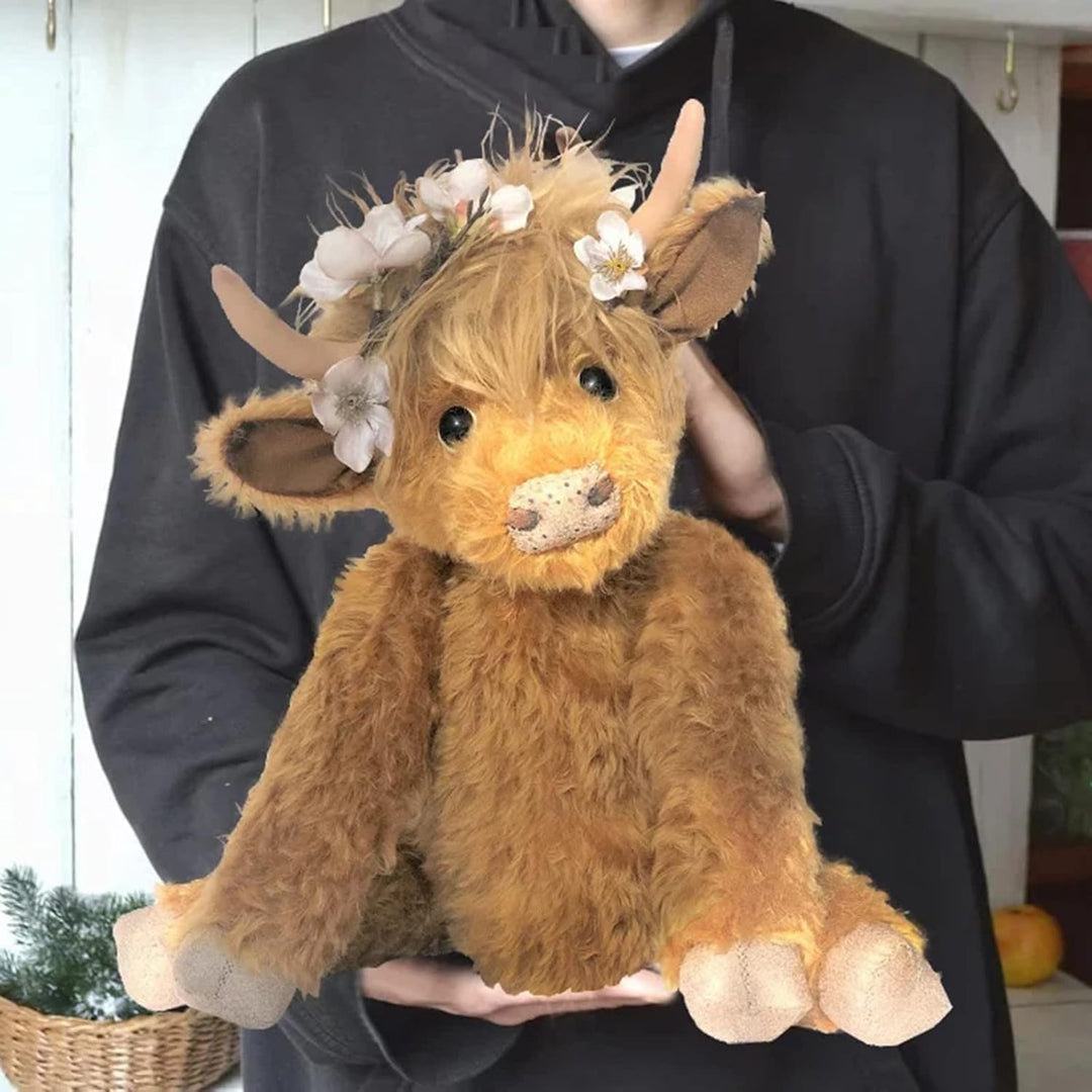 Plush Highland Cow Cuddle Cushion Kalsten