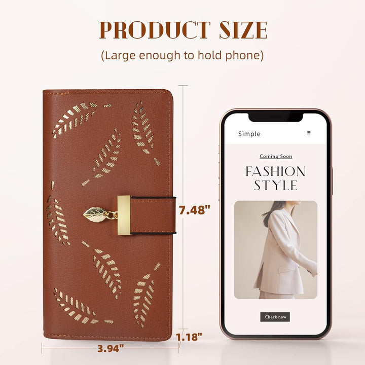 Stylish Leather Wallet for Women Kalsten