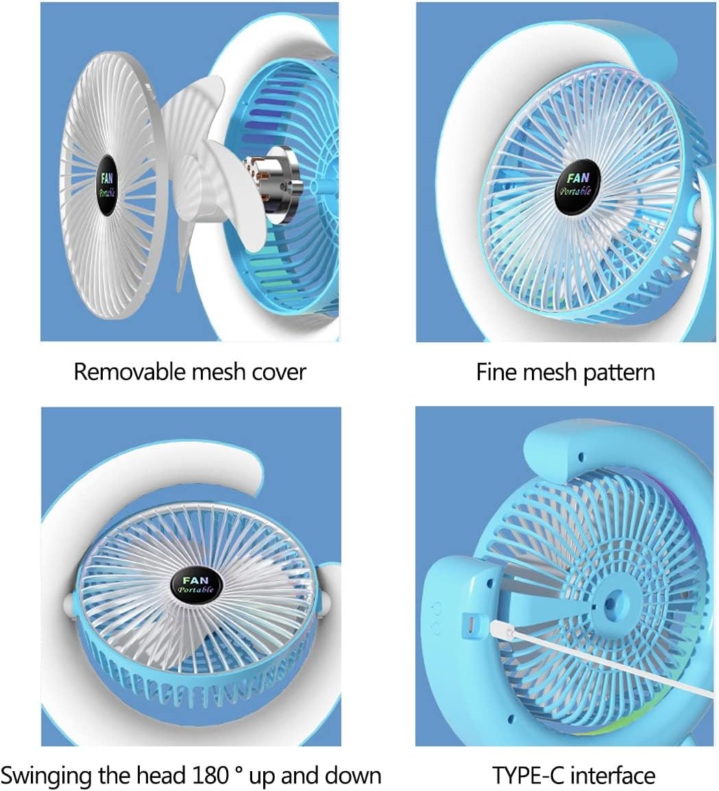 Multifunctional Colorful desktop small fan | Kalsten