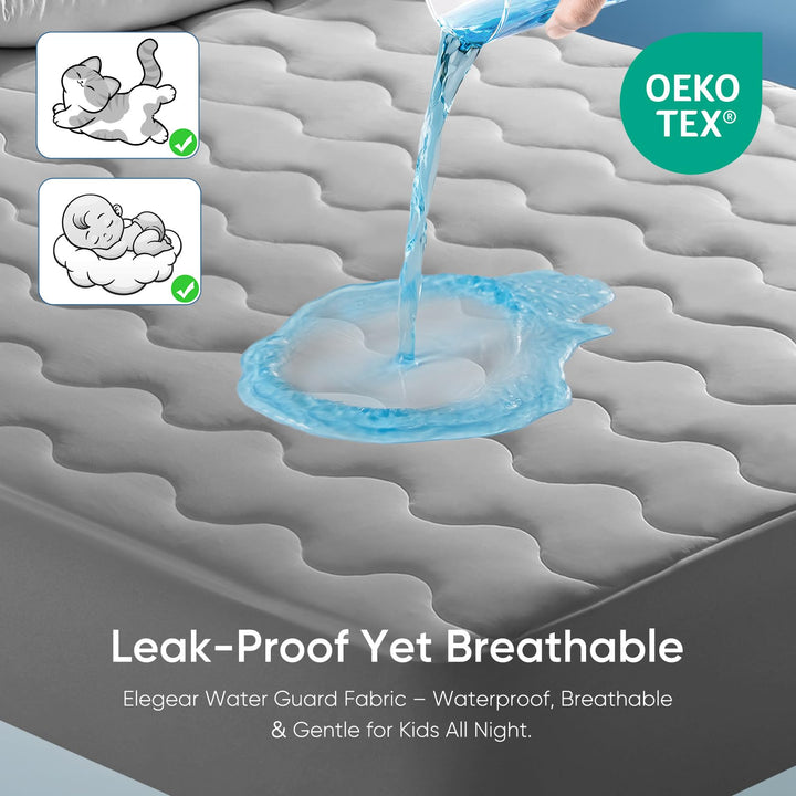 Stay Cool with Q-Max 0.5 — The Ultimate  3.0 Cooling Fitted Sheet by Elegear | Kalsten