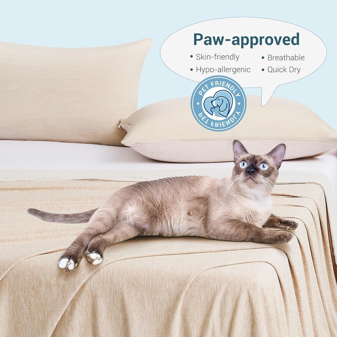 Light Brown Cooling Blanket –  3.0, Q-Max>0.5, Multi-Size Options | Kalsten