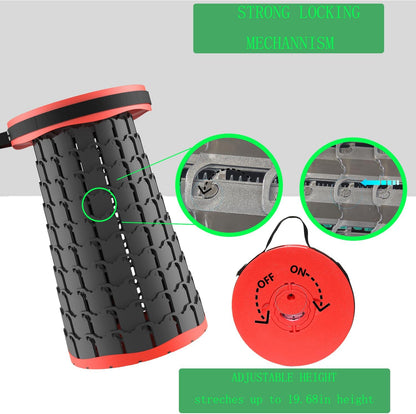 BowLift | Collapsible Stool with Cushion – SitMax