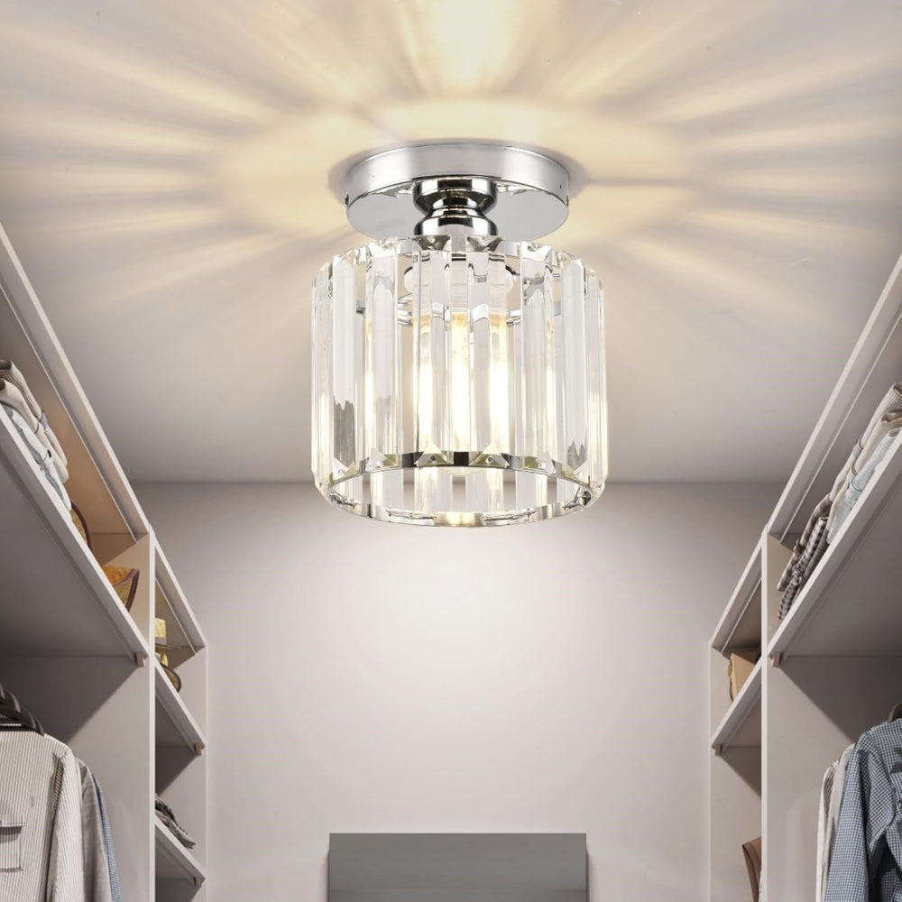 Crystal Flush Mount Ceiling Light Kalsten