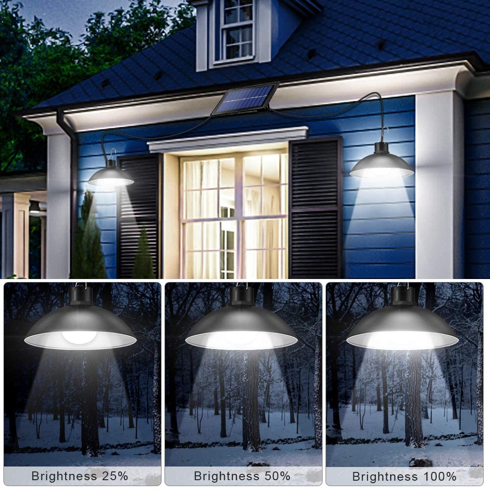 SolarDuo LED Lamp Set on Solar Energy with Remote Control | Kalsten