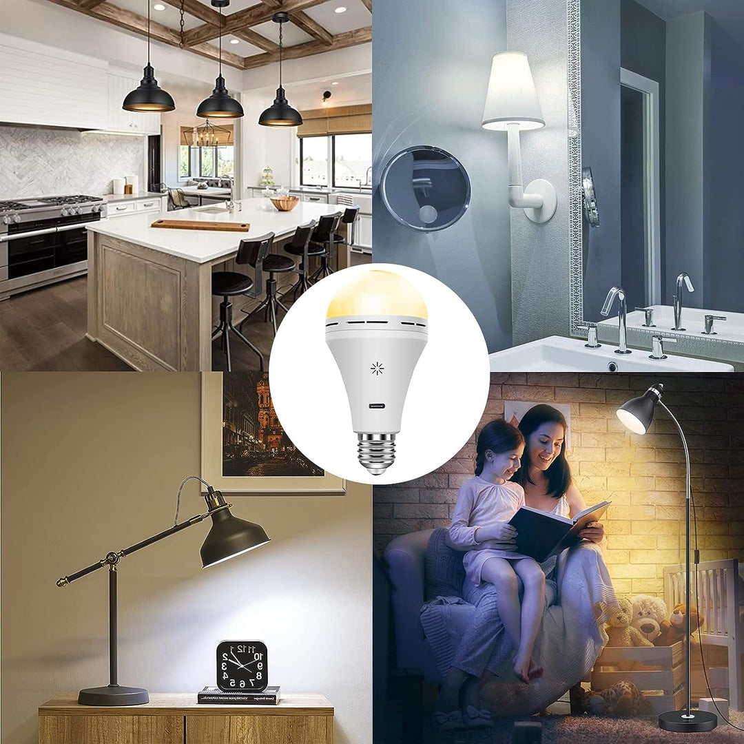 FlexiLight Rechargeable LED Table Lamp – Wireless, Dimmable & Portable Indoor Outdoor Lighting | Kalsten