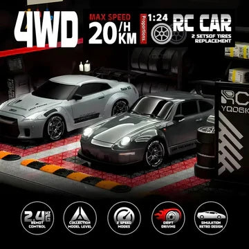 LED RC Drift Car (4WD)
