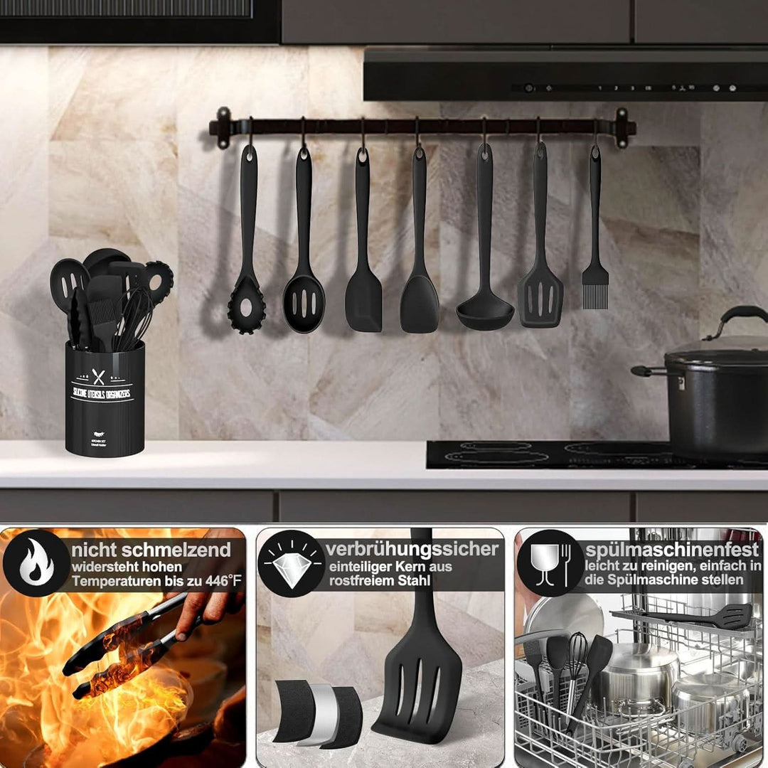 Kalsten | KitchenPro - Silicone Kitchen Utensil Set