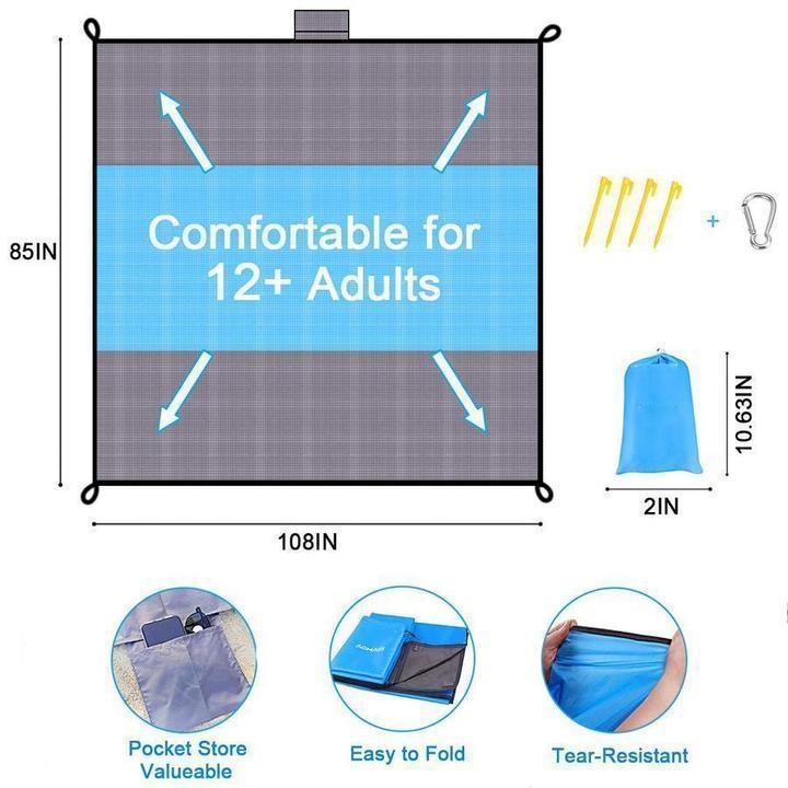 BowLift | Sandproof Lightweight Beach Blanket