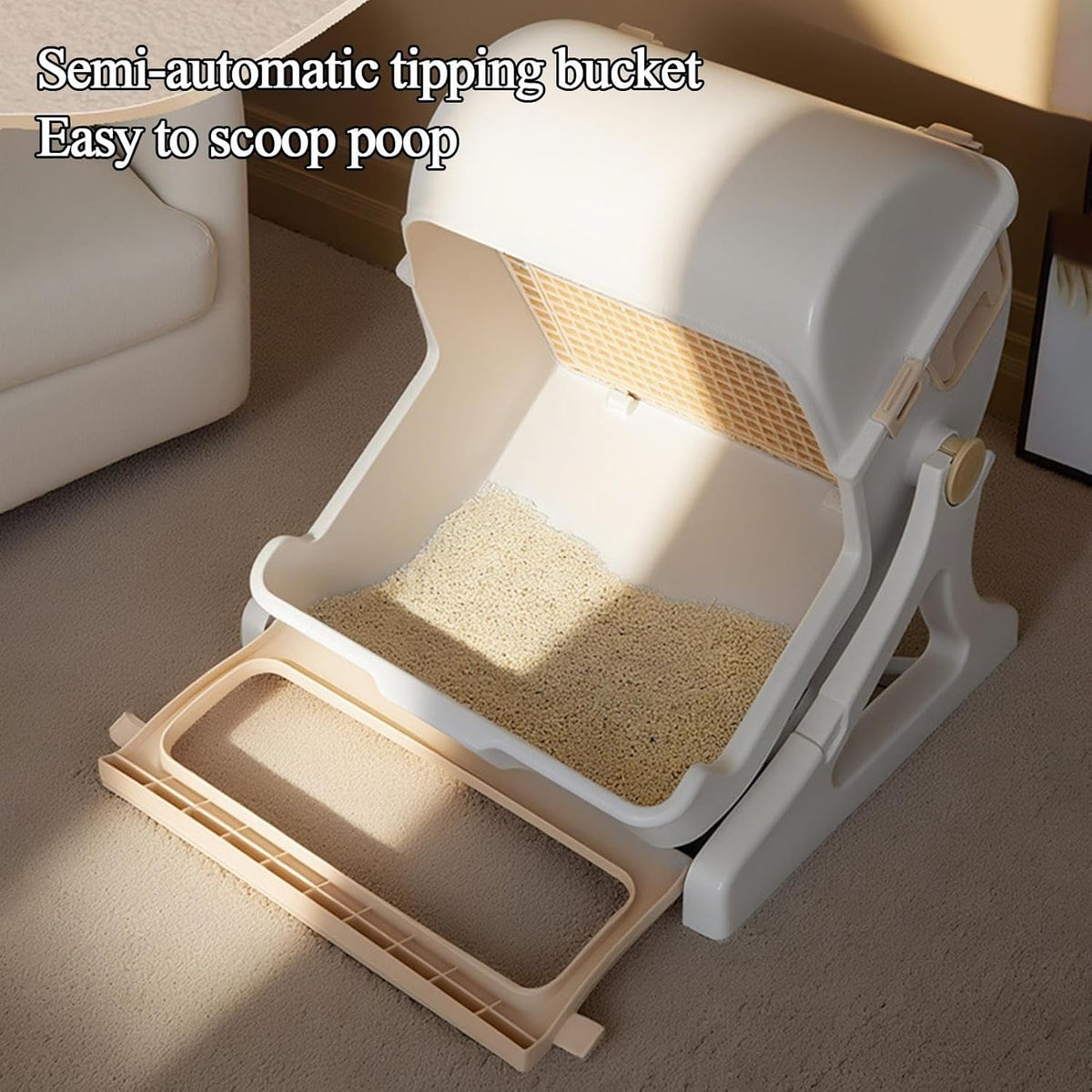 Skanto | Skanto Automatic Odorless Open-Top Litter Box - Felvora