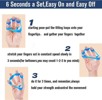 BowLift | 6-piece hand strengthener set to strengthen grip strength & relieve pain