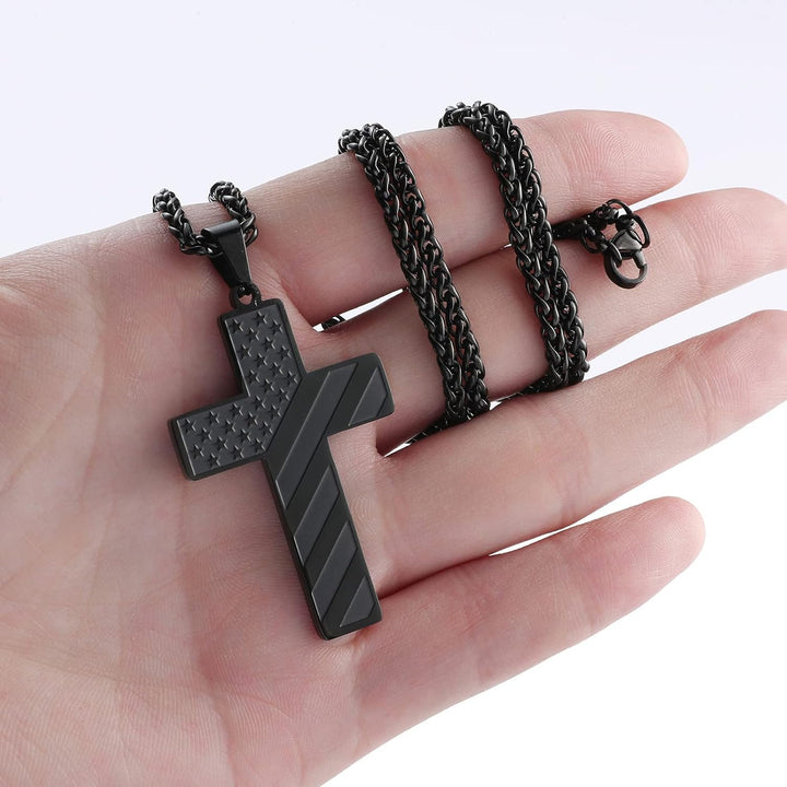 Kalsten | IronPride Cross American Flag Cross Necklace