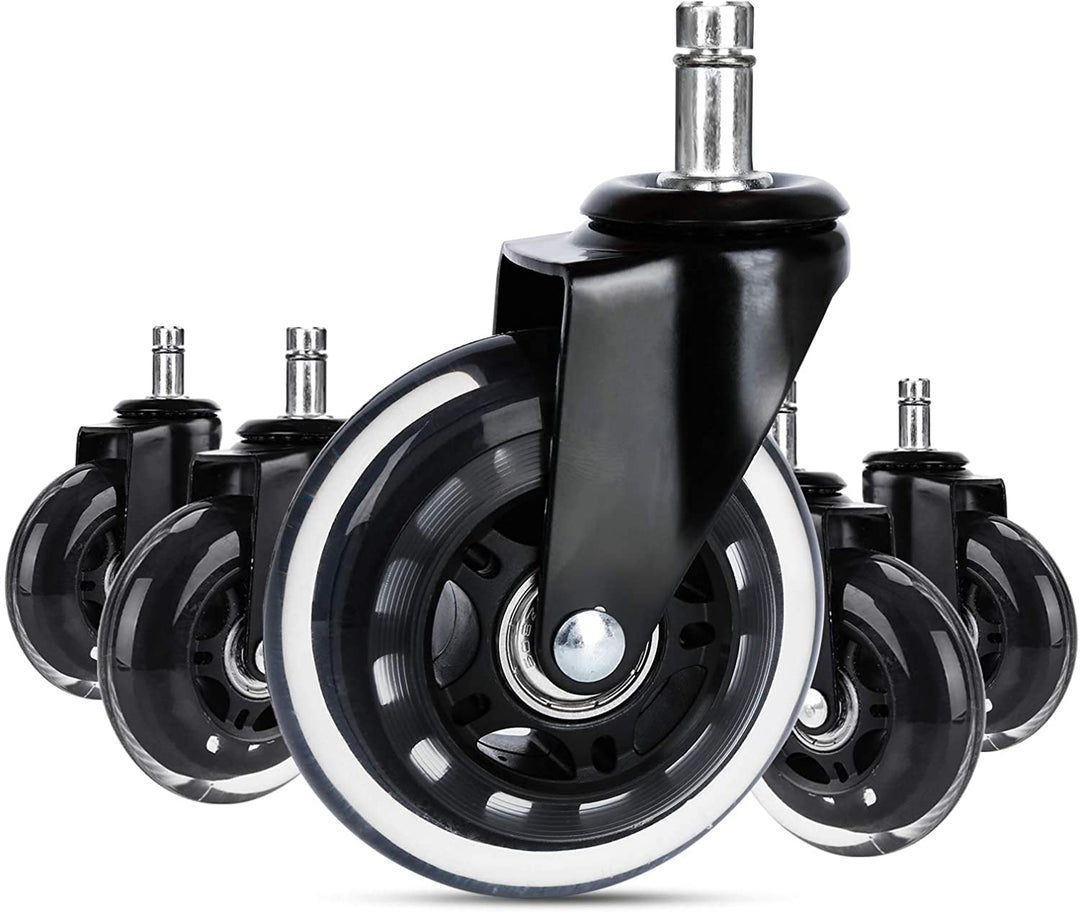 5X Set Heart Floor Rollers Office Chair Wheels | Kalsten