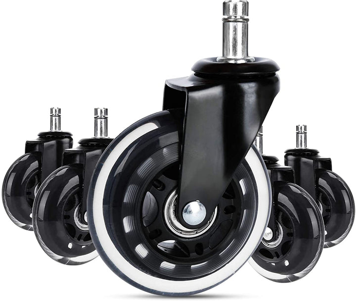 5X Set Heart Floor Rollers Office Chair Wheels | Kalsten