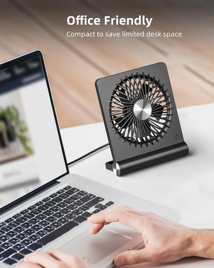 Ultra Quiet Small Desk Fan | Kalsten