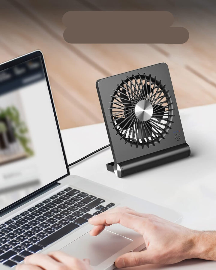 Ultra-quiet table fan with adjustable angle | Kalsten