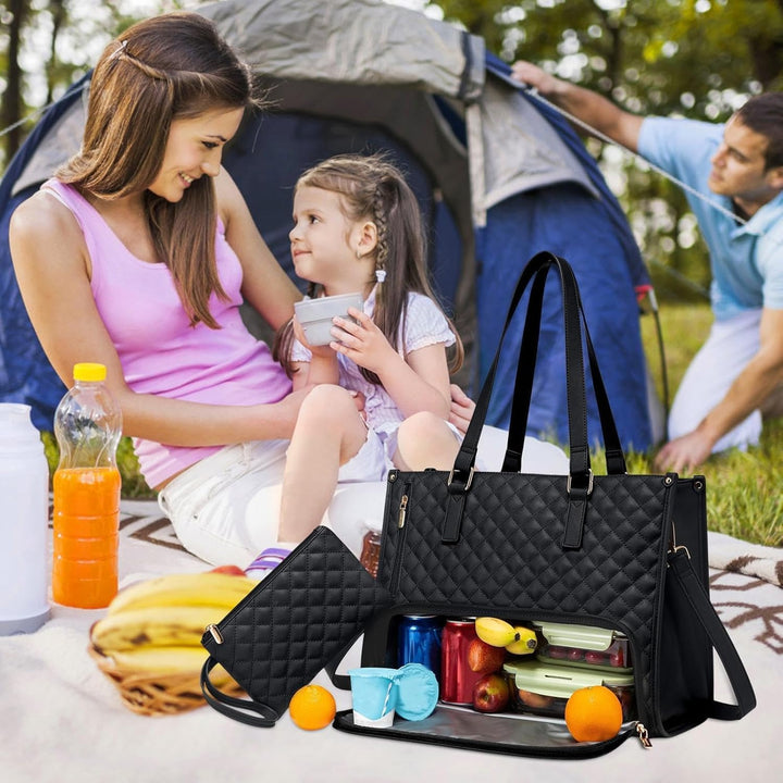 2-in-1 Insulated Lunch & Laptop Tote for Work & Travel | Kalsten